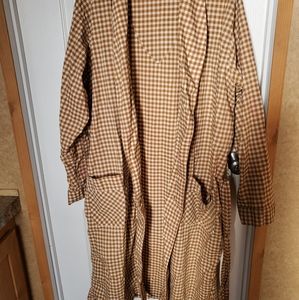 Vintage Pleetway bath robe size large